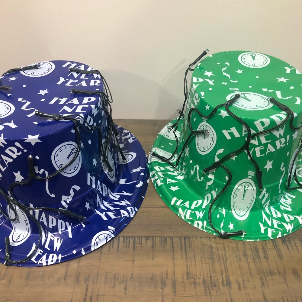 New Year’s Light Up Hats ✨